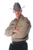 Men's Sheriff Shirt Adult Costume