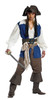 Men's Captain Jack Sparrow Deluxe-Pirates Of The Caribbean Adult Costume