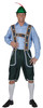 Men's Salzburg Pants With Suspenders Adult Costume