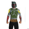 Men's Boba Fett Top & Mask-Star Wars Classic Adult Costume