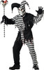 Men's Evil Jester Adult Costume