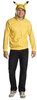 Men's Pikachu Hoodie-Pokémon Adult Costume