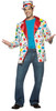 Men's Birthday Jacket & Hat Adult Costume