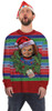 Men's Chucky Ugly Christmas Sweater Adult Costume