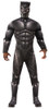 Men's Deluxe Muscle Black Panther Adult Costume