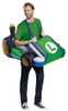 Men's Luigi Kart Inflatable Adult Costume