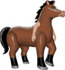 Men's Mr. Horsey Inflatable Adult Costume