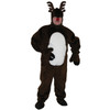 Men's Reindeer With Hood Adult Costume