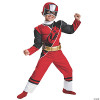 Boy's Red Ranger Muscle-Ninja Steel Child Costume