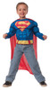 Boy's Superman Muscle Shirt Child Costume