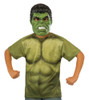 Boy's Hulk T-Shirt & Mask Child Costume