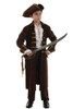 Boy's Pirate Captain-Brown Child Costume