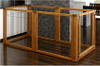 6 Panel Convertible Elite Pet Gate - Black