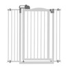 Tall One-Touch Gate II in White