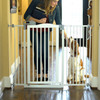 Tall One-Touch Gate II Wide in White
