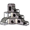 Prevue Pet Products Catville Tower - Gray Print
