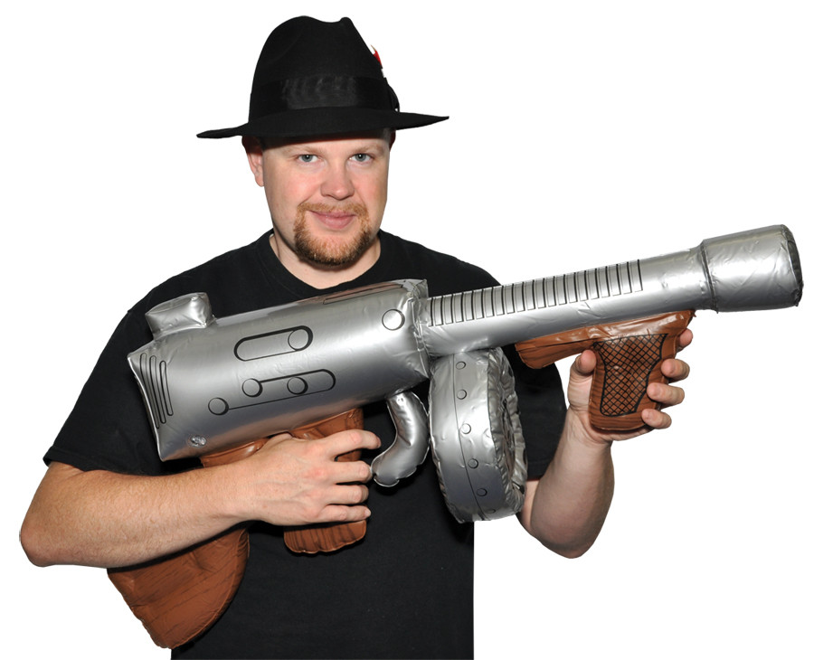 Inflatable Machine Gun Adult