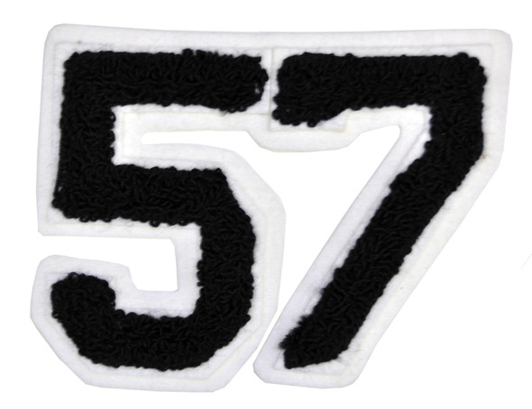 4" Patch Numbers Pair Assorted Adult Costume