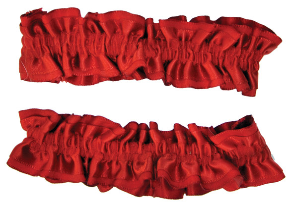 Women's Armbands/Garters-1 Pair Red