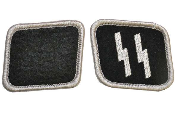 SS Collar Tabs Pair Adult