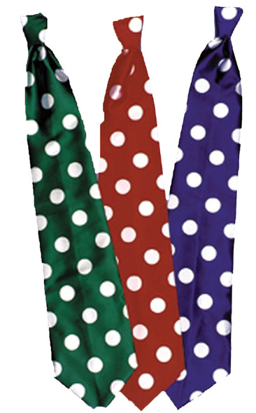 Long Clown Tie Adult Green