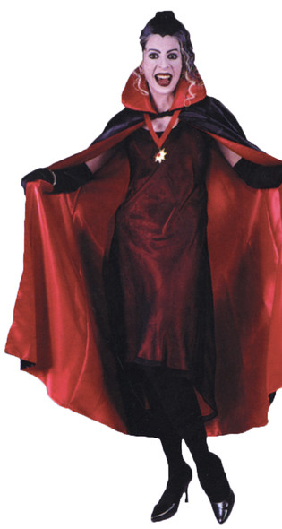 56" Deluxe Red Cape Adult