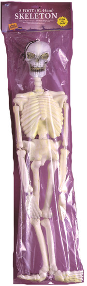 36" Skeleton Glow-In-The-Dark