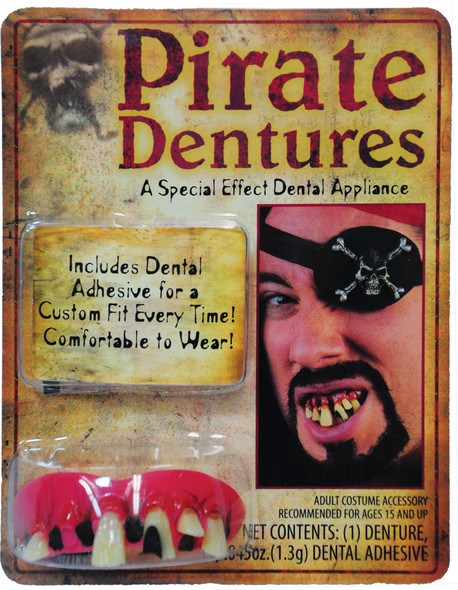 Big Bubba Pirate/Clem Teeth Adult