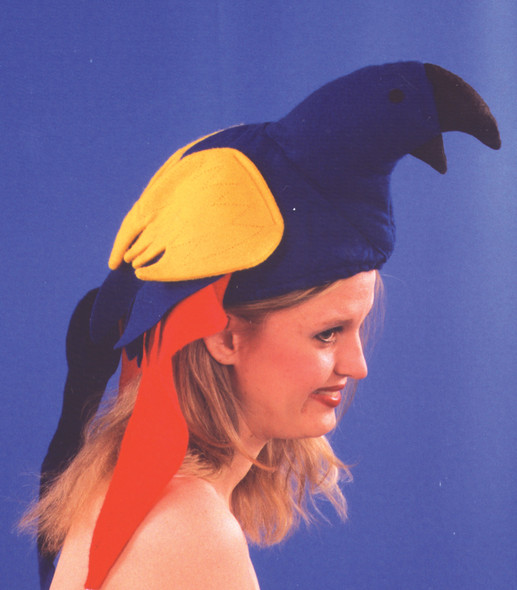 Parrot Felt Hat Adult