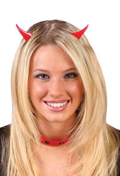 Clip-On Devil Horns Adult-358250