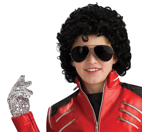 Silver Sequin Michael Jackson Glove-1 Glove Child Costume