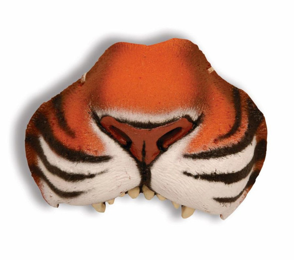 Jungle Tiger Nose With Elastic Adult