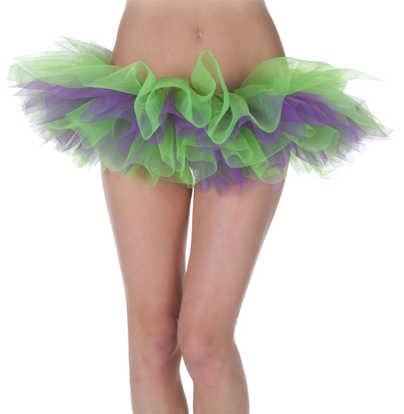 Women's Tutu Adult Green/Purple