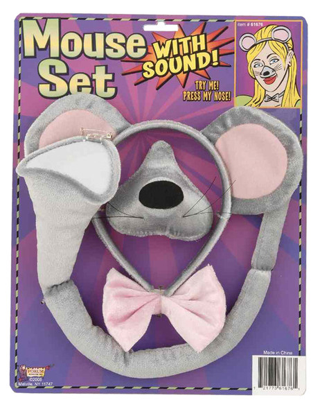 Mouse Set With Sound Adult
