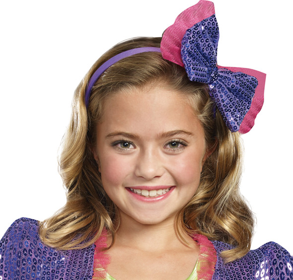 Dance Craze Headband Child Costume Purple