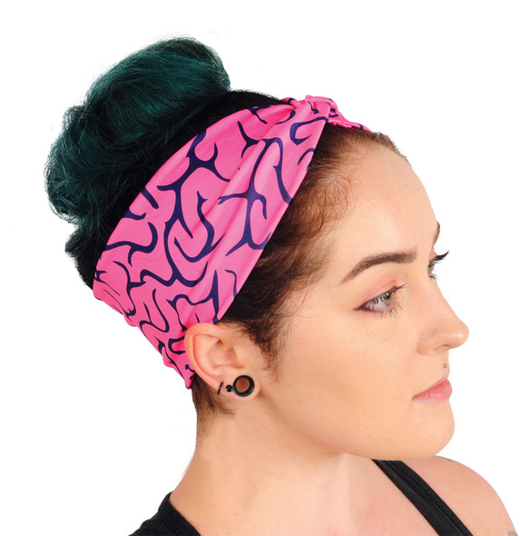 Brains Turban Headband Adult
