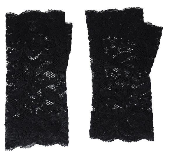 Women's Fingerless Lace Arm Warmers Adult