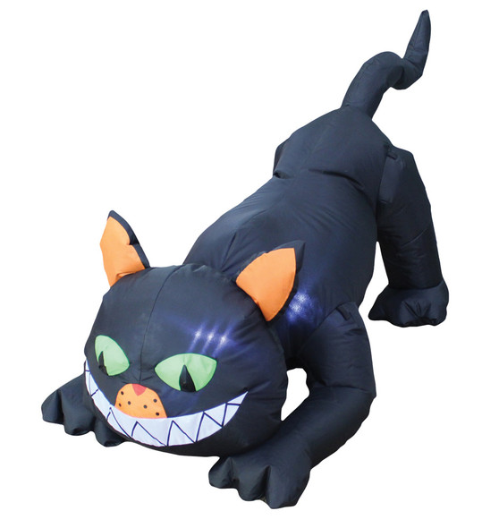 6.5' Airblown Inflatable Black Cat