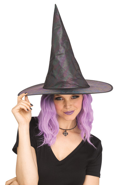 Women's Oil Slick Witch Hat