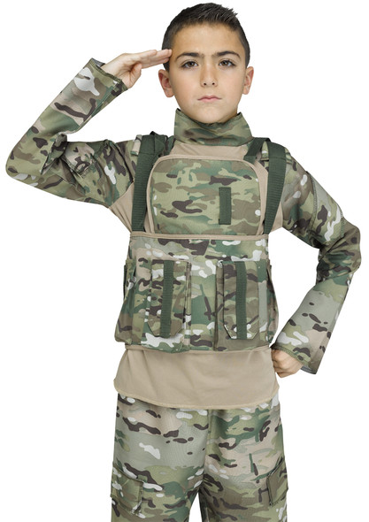 Tactical Gear Vest Child Costume