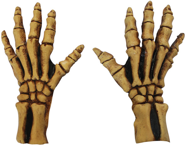 Bone Color Skeleton Hands Adult