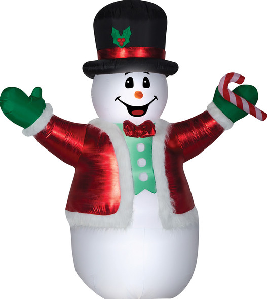 Airblown Inflatable Giant Luxe Snowman Prop