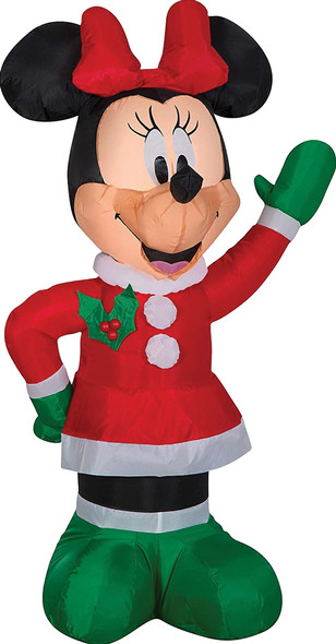 Airblown Inflatable Minnie Winter Outfit