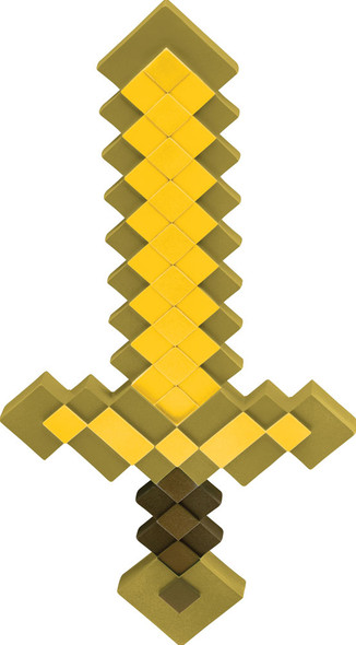 Minecraft Gold Sword Adult