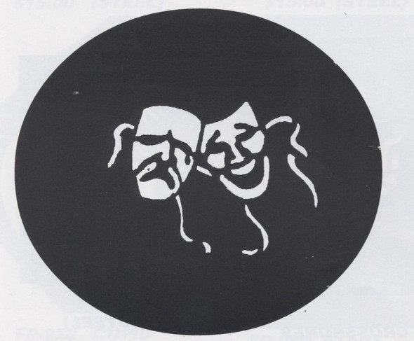 Stencil Comedy Tragedy Steel