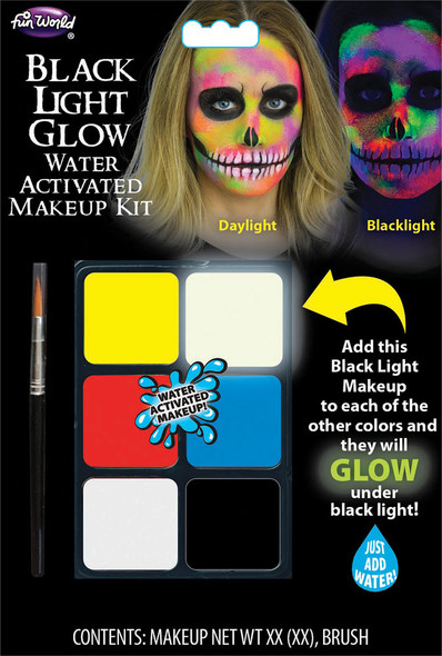 Black Light Glow Make-Up 6 Colors