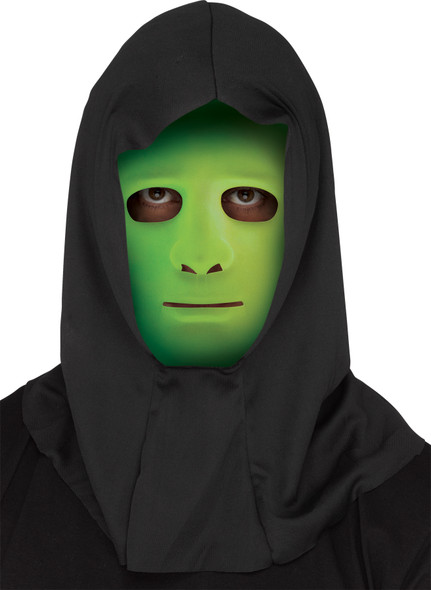 Blank Face Mask With Shroud Adult