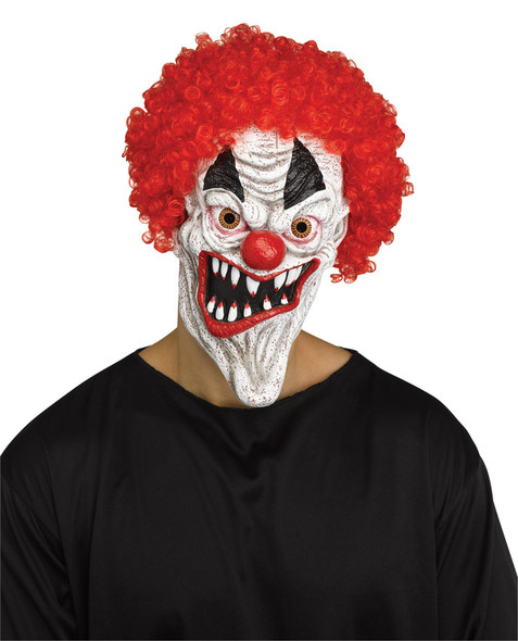 Freakshow Fangs Clown Mask Adult