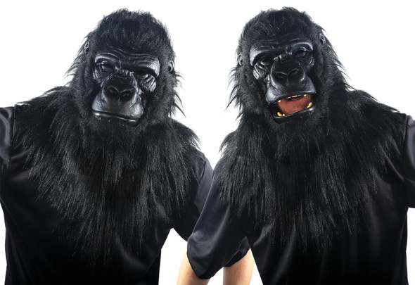 Animated Animal Gorilla Mask Adult