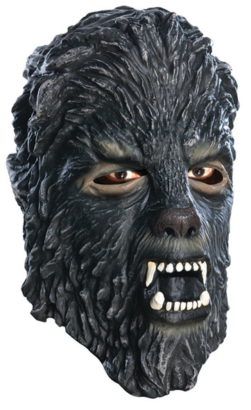 Boy's Wolfman 3/4 Latex Mask Child Costume